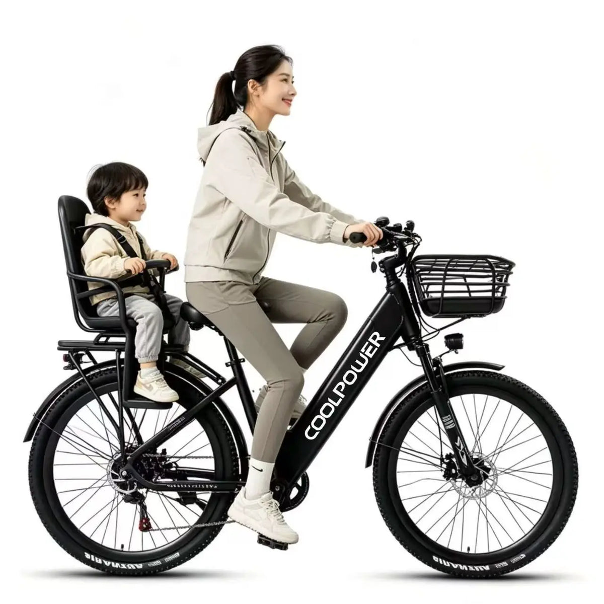 Adult E-Bike 48V 20Ah Battery 70 Range Road Electric Bicycle 26-Inch Tire City Ebike，Electric Bike